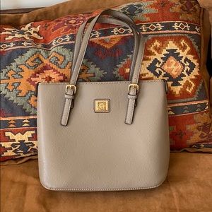 Anne Klein leather handbag